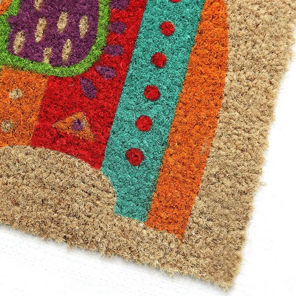 Jumbo Bling Coir Door Mat - Natural
