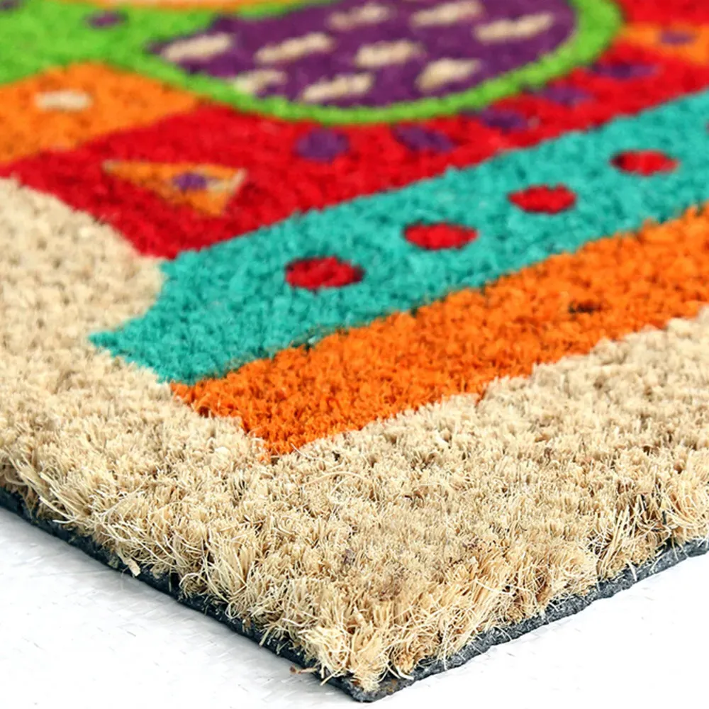 Jumbo Bling Coir Door Mat - Natural