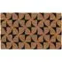 Lost Bats Coir Door Mat - Black, Natural