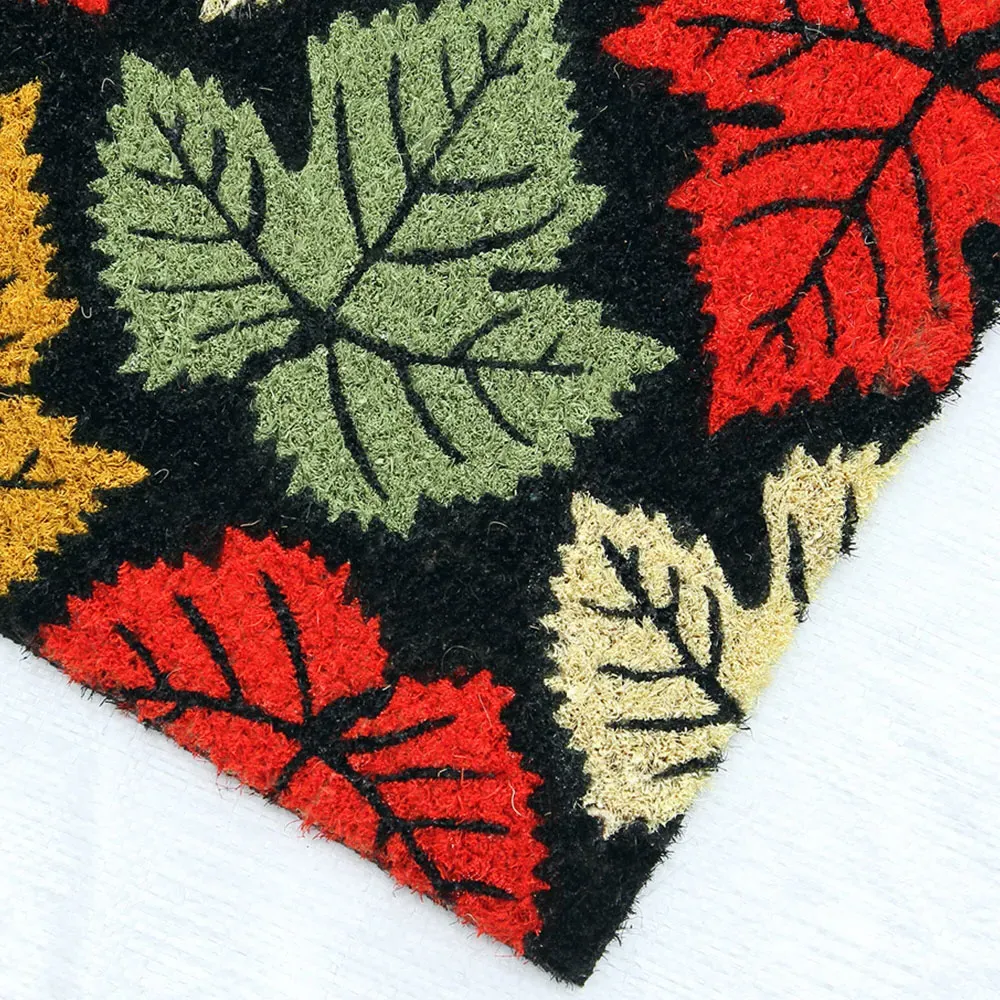 Maple Rain Coir Door Mat 40 x 60cm - Multicolor