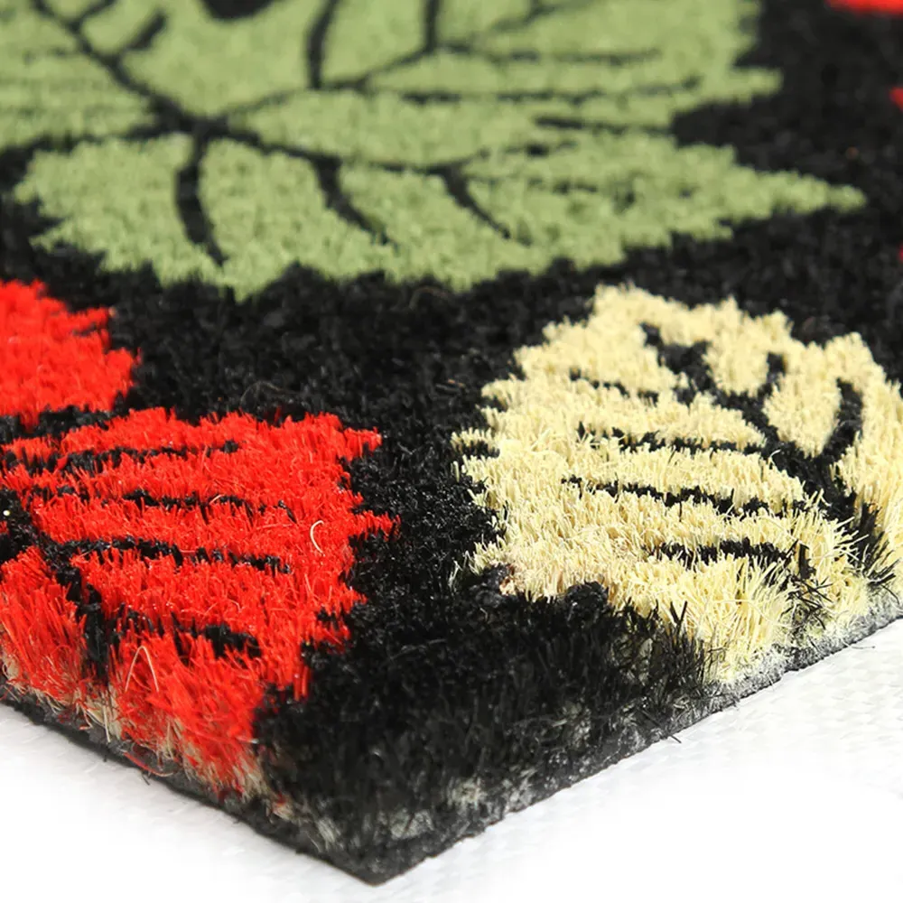 Maple Rain Coir Door Mat 40 x 60cm - Multicolor