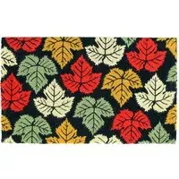 Maple Rain Coir Door Mat 40 x 60cm - Multicolor