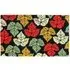 Maple Rain Coir Door Mat 40 x 60cm - Multicolor