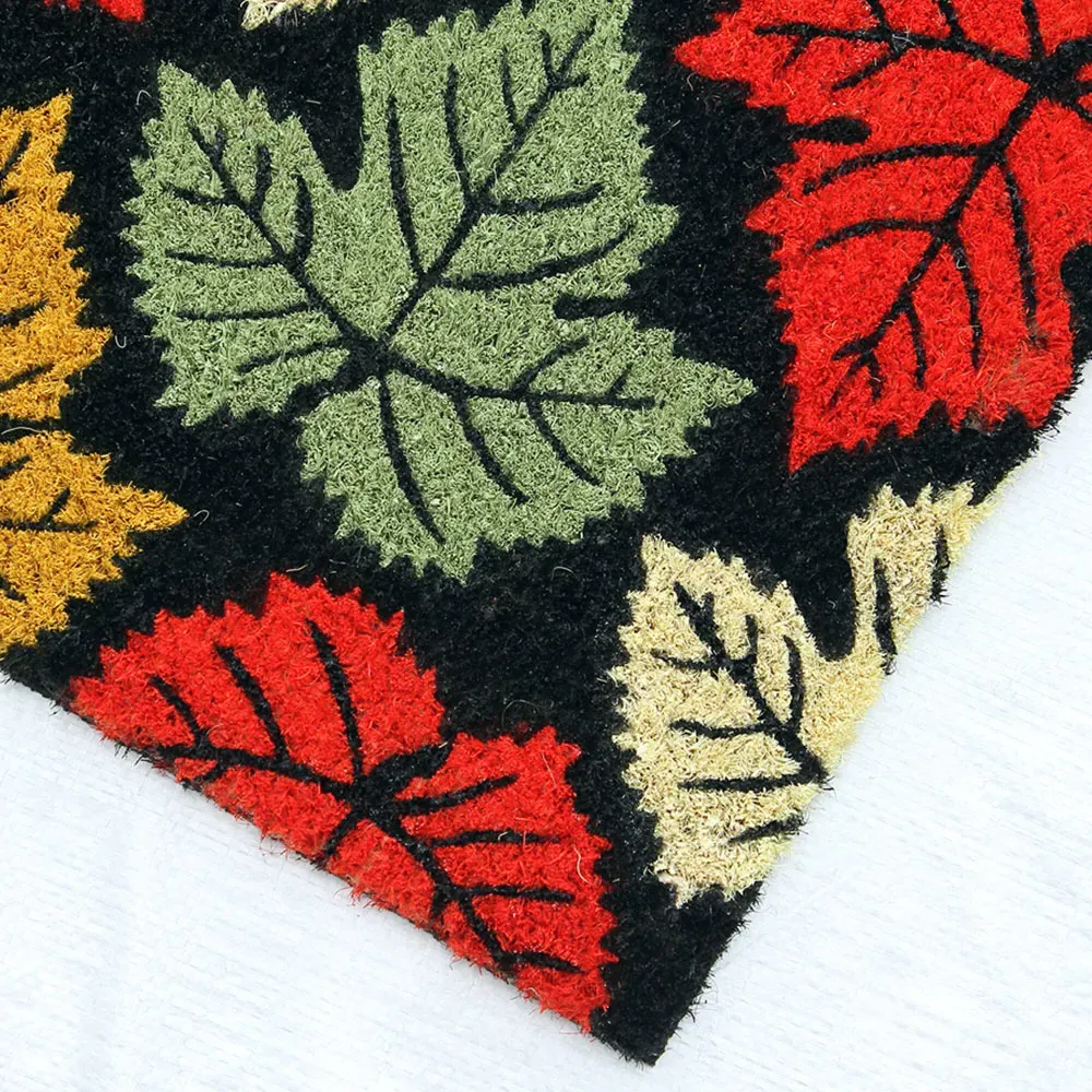 Maple Rain Coir Door Mat 45 x 75cm - Multicolor