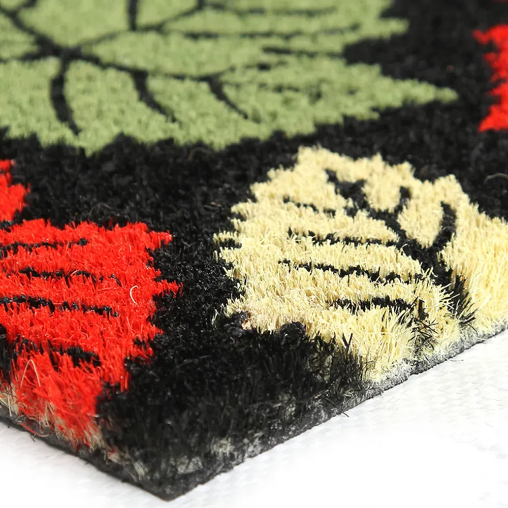 Maple Rain Coir Door Mat 45 x 75cm - Multicolor