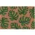 My Monstera Coir Door Mat - Natural