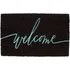 Neon Life Coir Door Mat - Natural