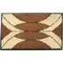 Palm Cluster Coir Door Mat - Natural
