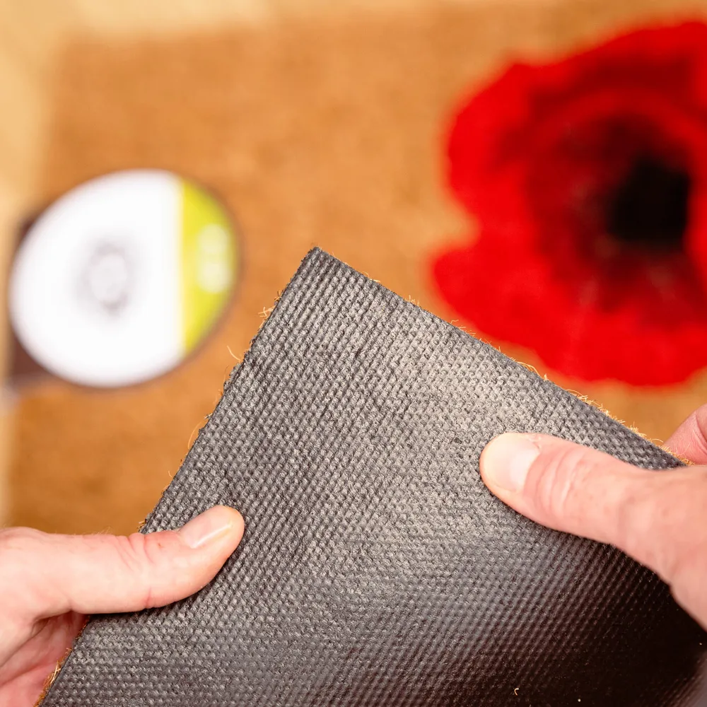 Poppy Nectar Coir Door Mat 45 x 75cm