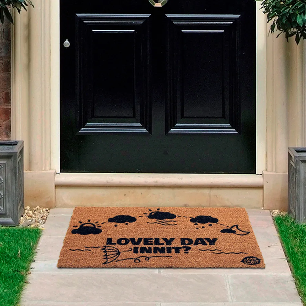 Rain or Shine Coir Door Mat 45 x 75cm