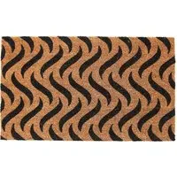 Sand Dunes Coir Door Mat - Natural