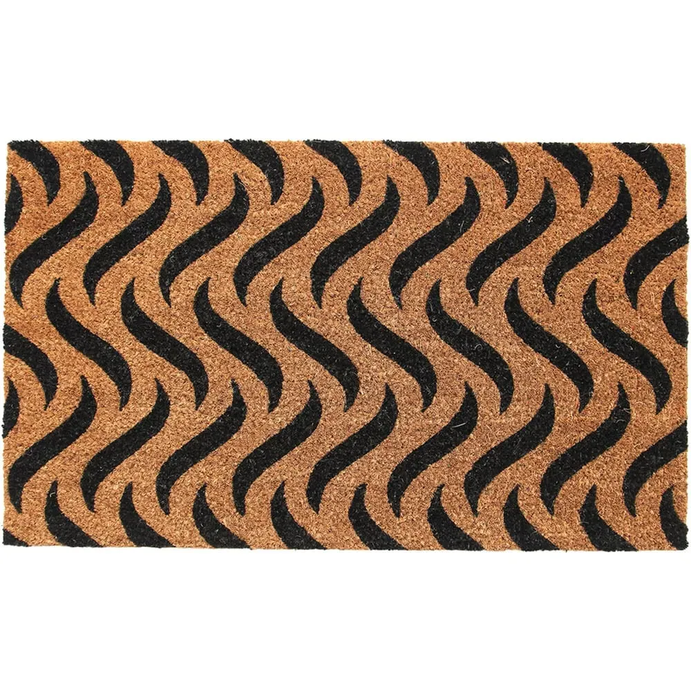 Sand Dunes Coir Door Mat - Natural