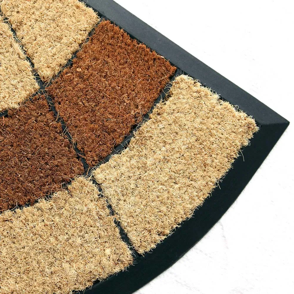 Sunrise Cluster Coir Door Mat 45 x 75cm