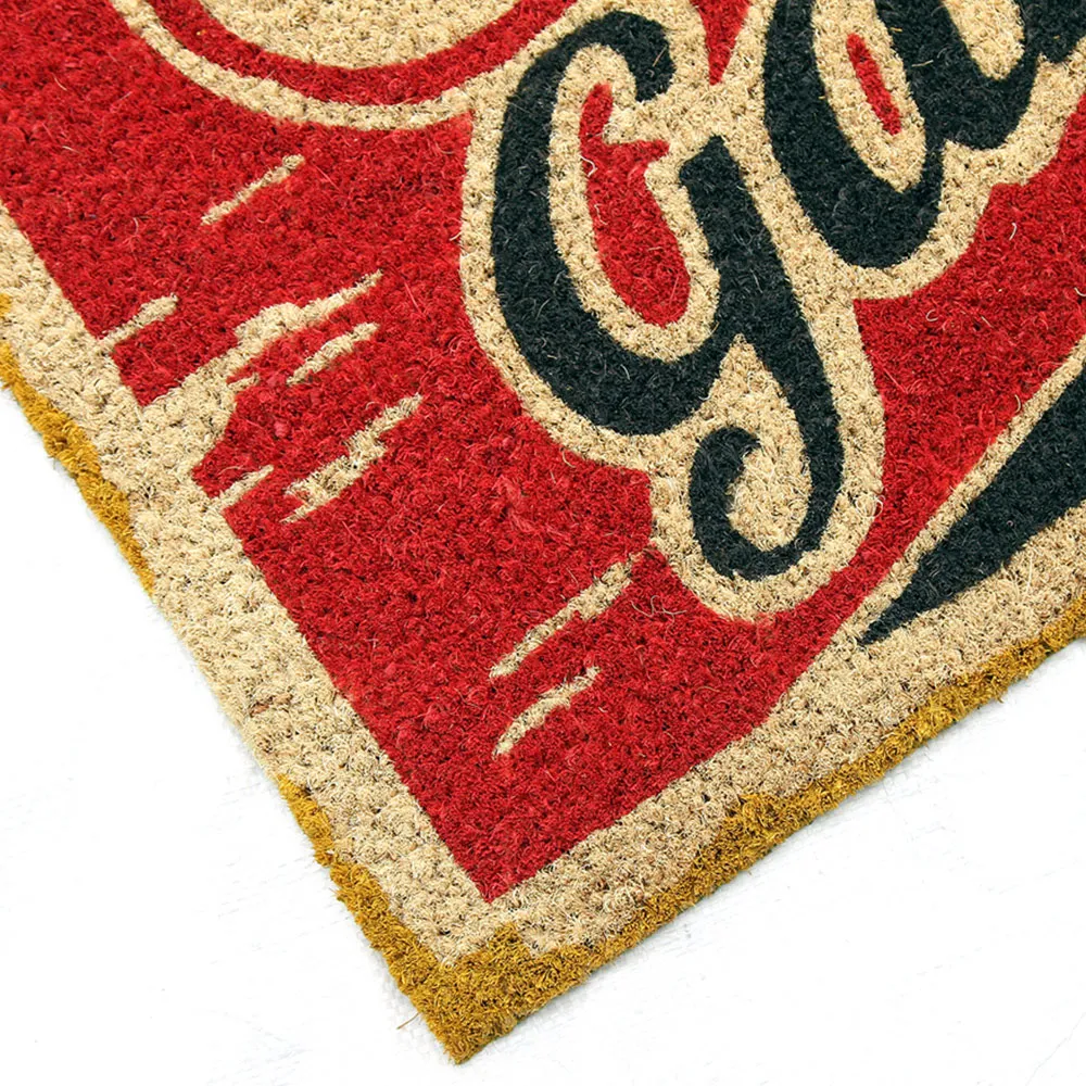 The Garage Coir Door Mat - Natural