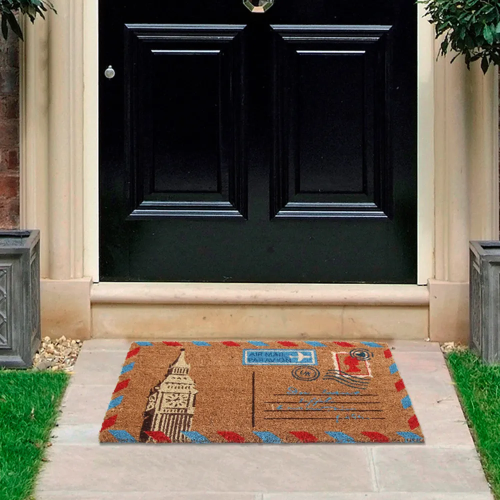 The Mail Coir Door Mat - Natural
