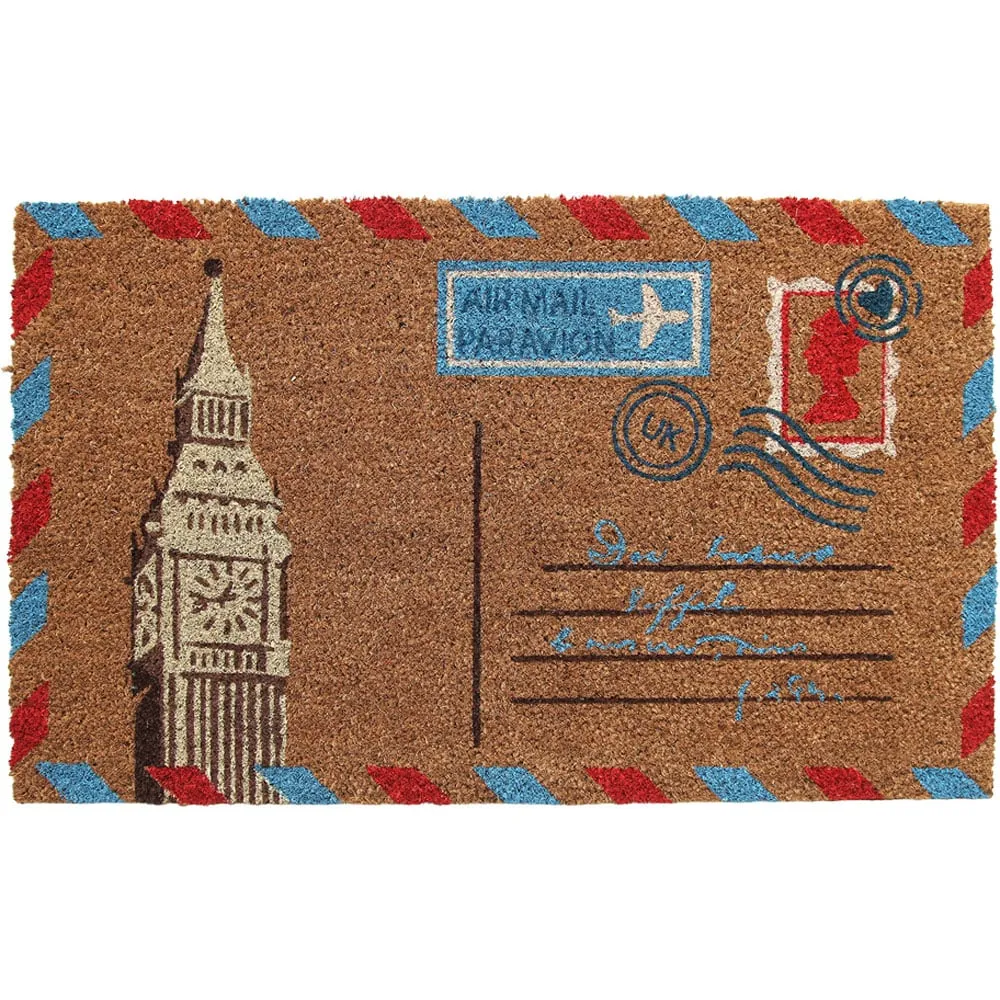 The Mail Coir Door Mat - Natural