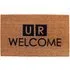 The News Coir Door Mat - Natural