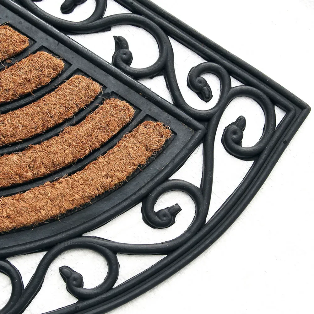 The Pheasant Arc Coir Door Mat - Natural