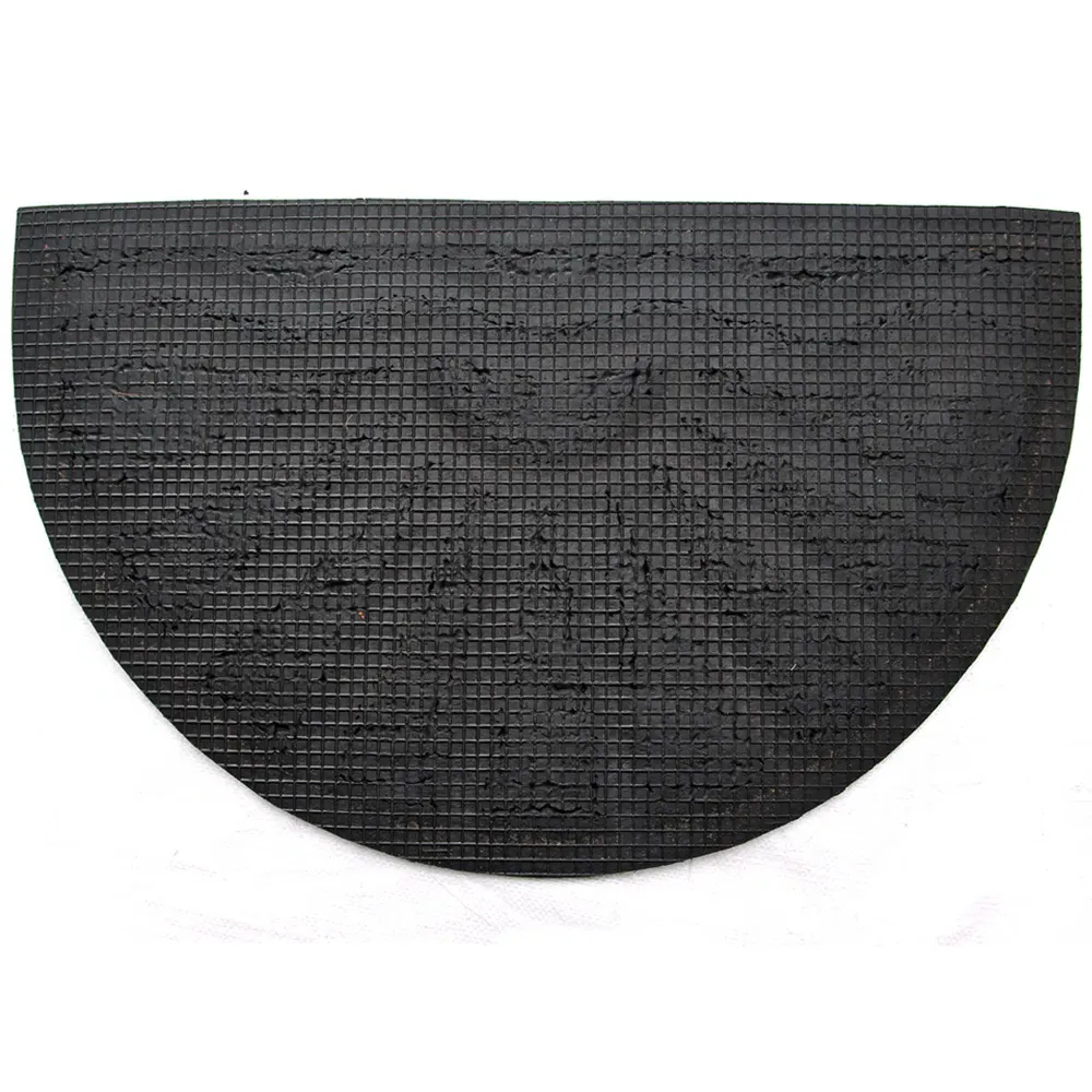 The Sunrise Coir Door Mat - Black