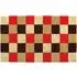 Vintage Checks Coir Door Mat - Natural