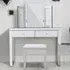 2 Drawer Dressing Table Set with Mirror