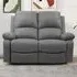 2-Seater Electric Recliner Sofa - Light Grey, Linen