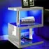 2 Shelf S-Shaped LED Side Table - Grey