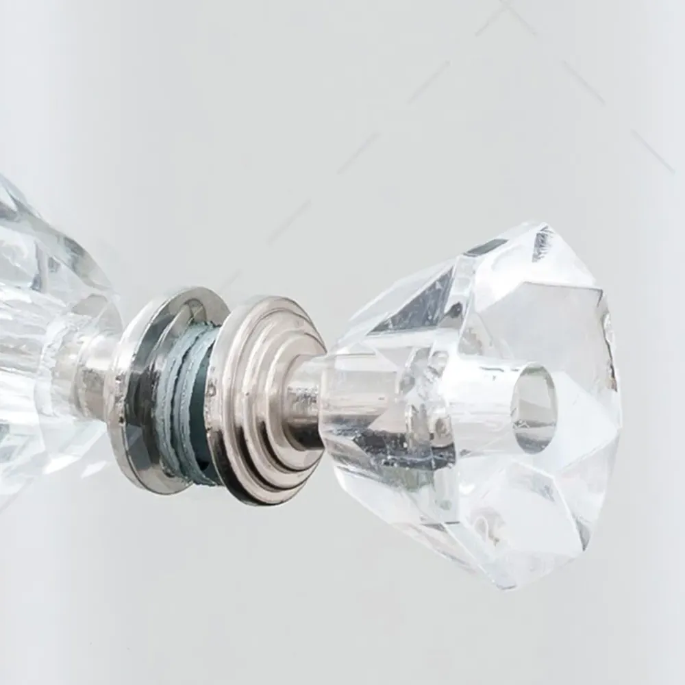 3 Drawer Mirrored Chest of Drawers - Silver