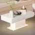 High Gloss LED Coffee Table - White