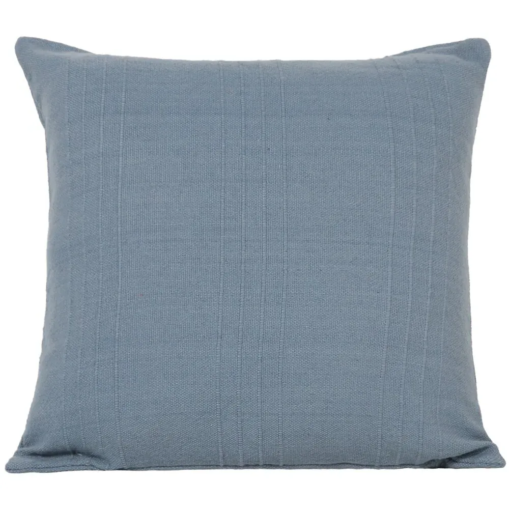 Willow Stripe Eco Cushion - Blue image