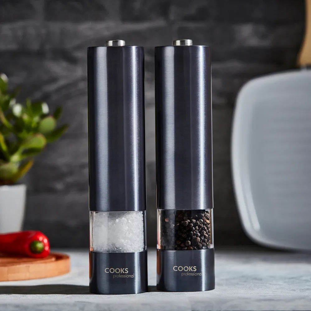 G2143 Salt and Pepper Mill Set - Graphite