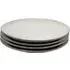 K104 4 Piece Side Plate Set - Grey, Ceramic
