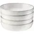 Nordic Stoneware 4 Piece Pasta Bowl Set - White