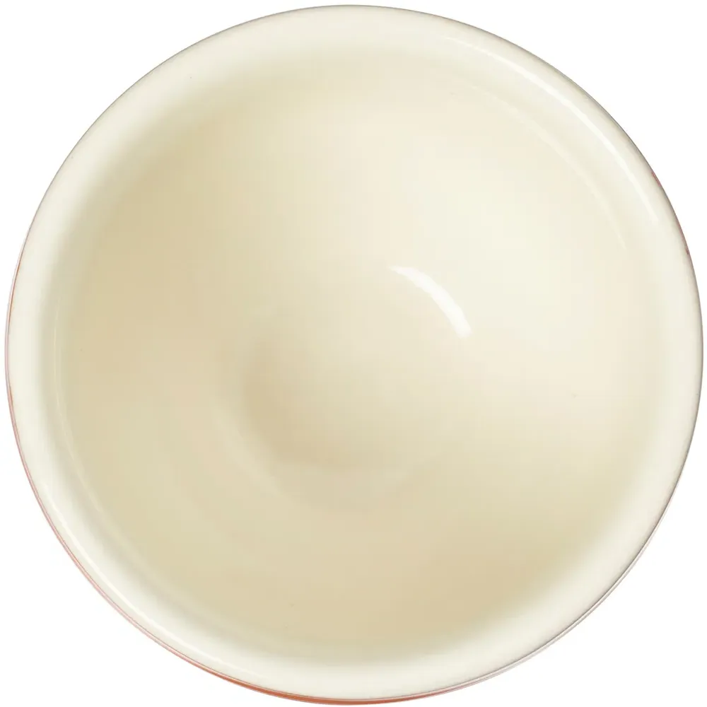 Set of 4 Egg Cups - Orange, Ceramic