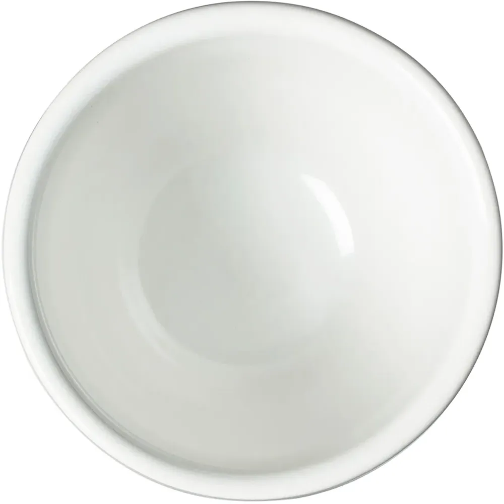 Set of 4 Egg Cups - White, Ceramic