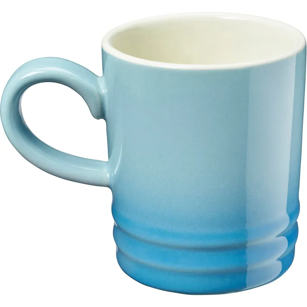 Stoneware Coffee Mugs 4 Pack - Blue