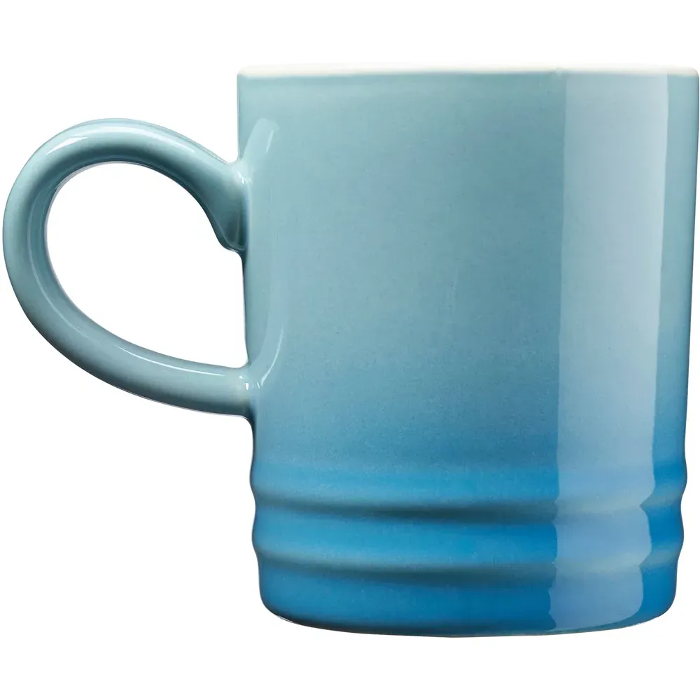 Stoneware Coffee Mugs 4 Pack - Blue