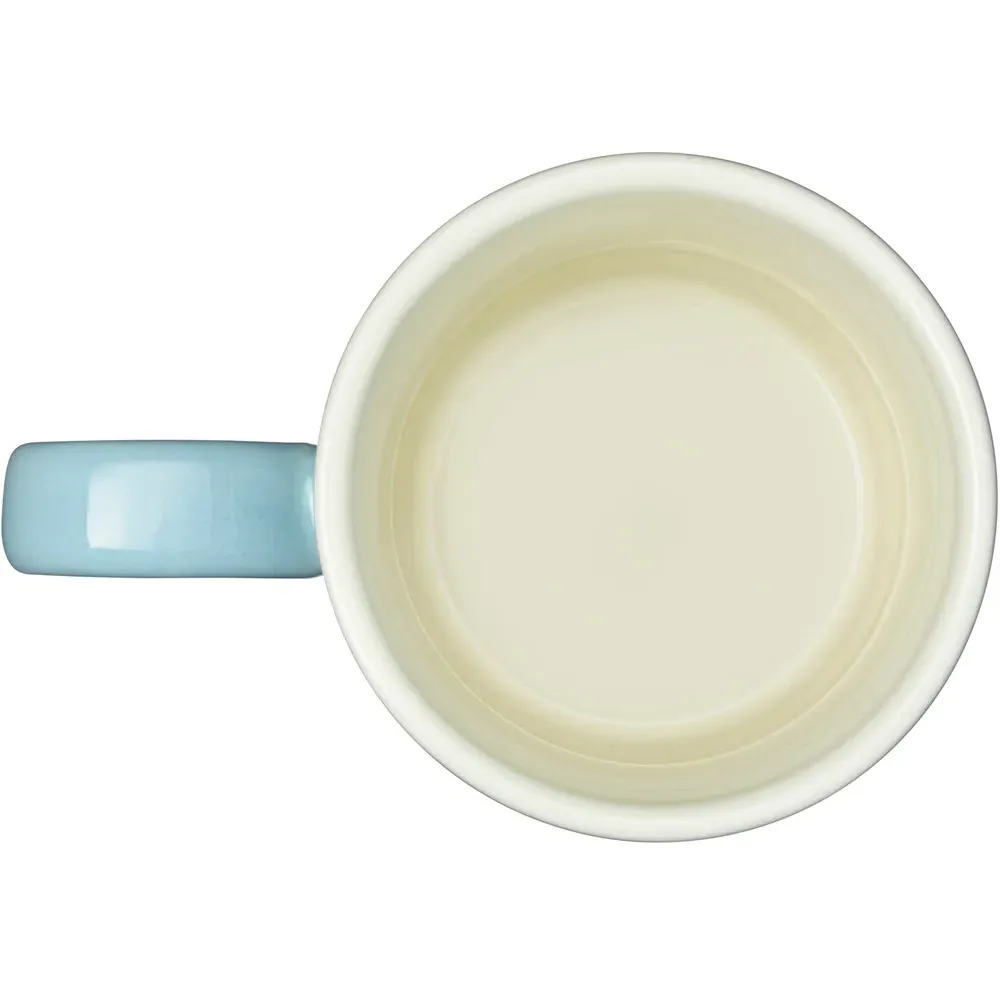 Stoneware Coffee Mugs 4 Pack - Blue