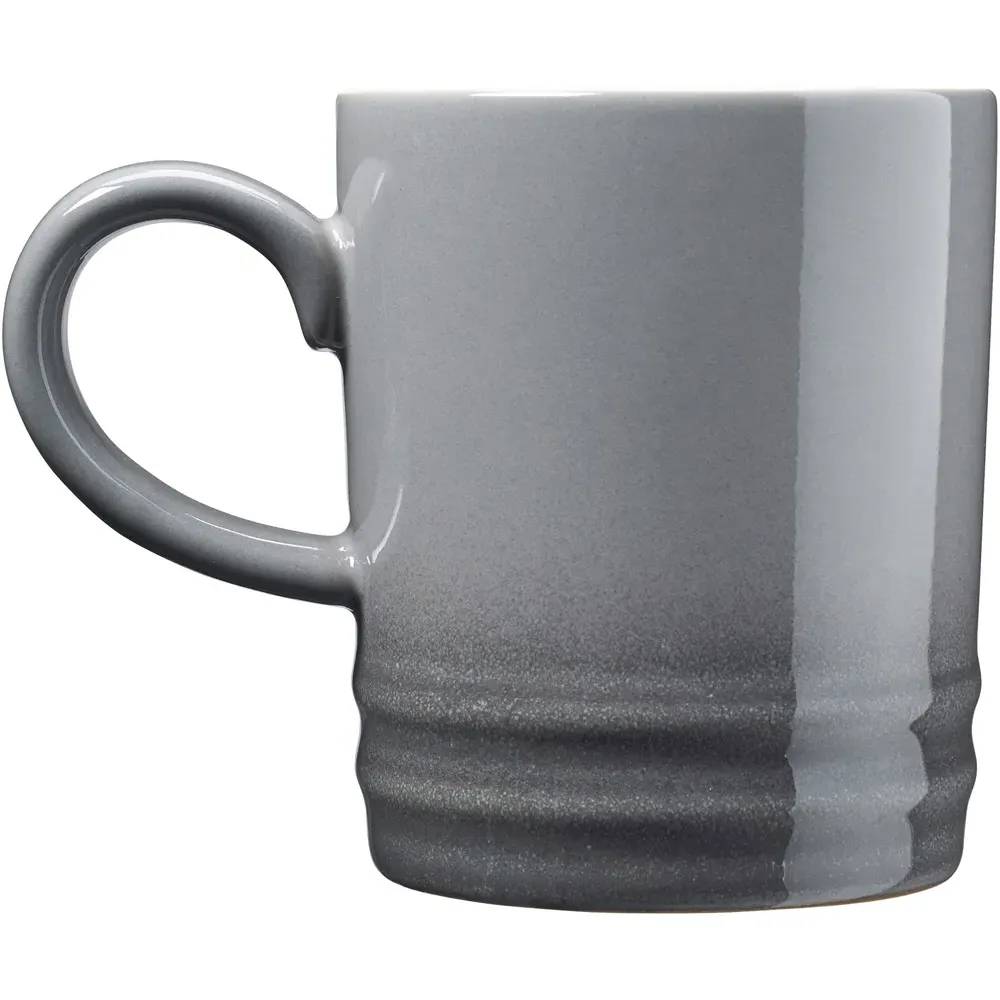 Stoneware Coffee Mugs 4 Pack - Grey