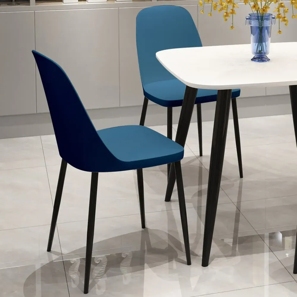Aspen Set of 2 Dining Chair - Blue