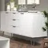 Augusta 2 Door 3 Drawer Medium Sideboard - White