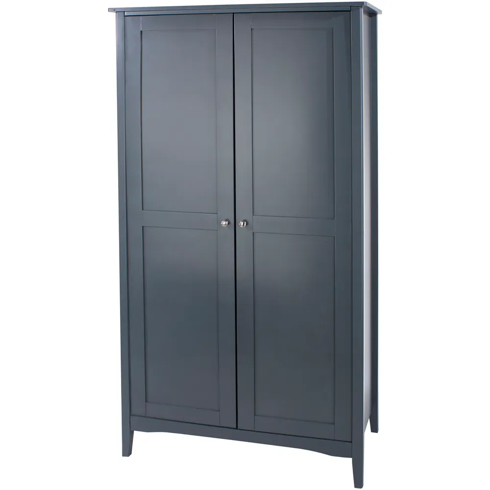 Como 2 Door Wardrobe - Midnight Blue
