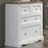 Corona 4 Drawer Chest of Drawers - White, Pine