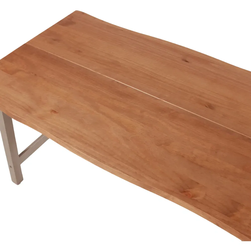 Corona 4-Seater Large Dining Table - Grey