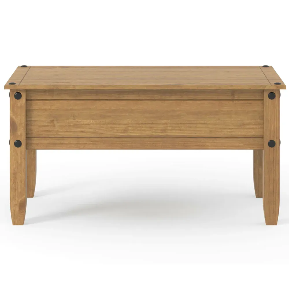 Corona Coffee Table - Brown, Pine