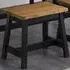 Corona Set of 2 Dining Benches - Black
