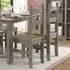 Corona Set of 2 Dining Chairs - Grey, Pine