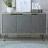 Manhattan 3-Door Medium Sideboard - Grey, Pine