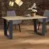 Texas 4-Seater Rectangular Dining Table - Multi, Wood