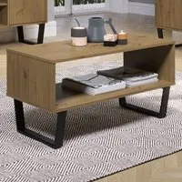 Texas Single Shelf Coffee Table - Multi, Wood